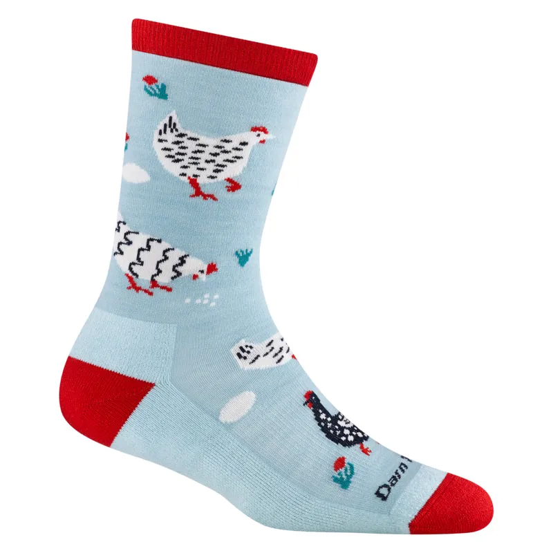 女款 6114．Mother Clucker Crew Lightweight Cushion