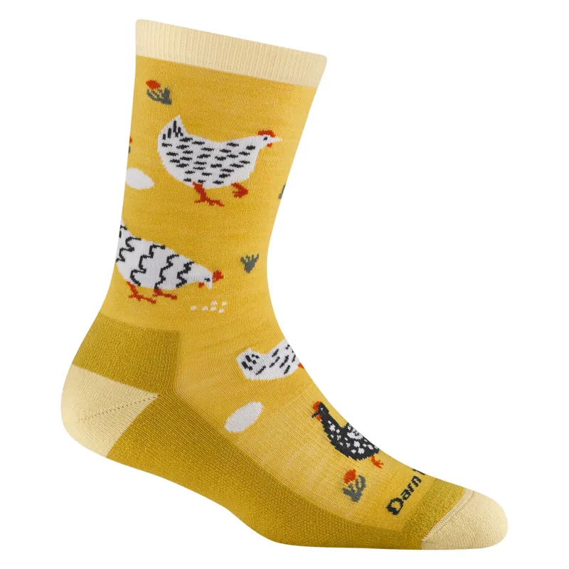 女款 6114．Mother Clucker Crew Lightweight Cushion