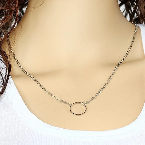 2021 Trend Elegant Jewelry Crystal Love Letter Pendant Necklace Golden Color