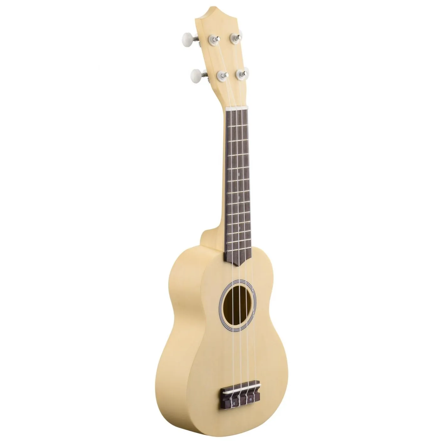21" 4 String Ukulele Hawaiian Guitar Concert Music Show Talent Gift w/ Bag Tuner Basswood Color