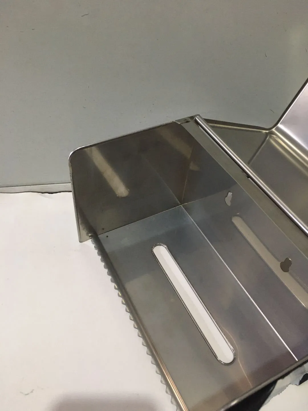304 Stainless Steel Dual-Purpose Tissue Box Square Toilet Roll Holder Lower Drawer
