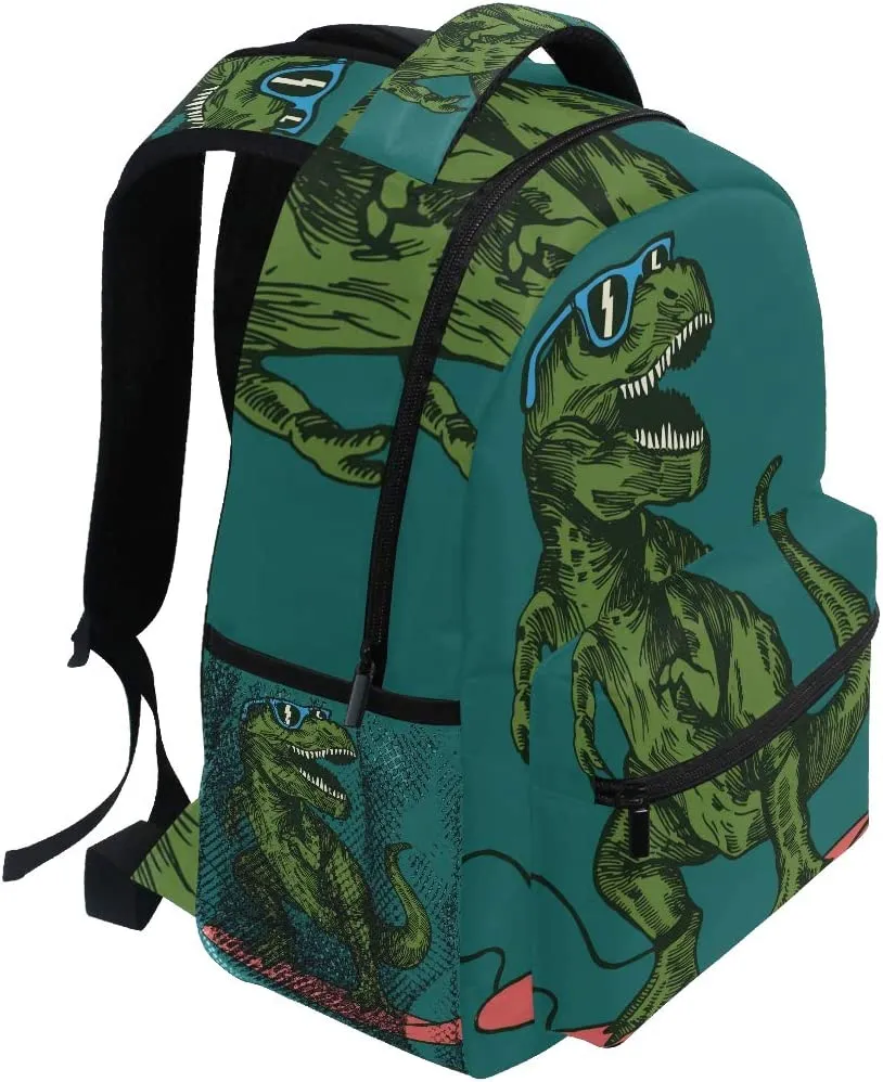 3D Print Teens Girls Boys School Backpack Travel Bag