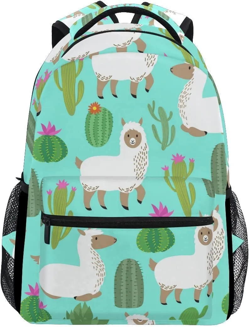 3D Print Teens Girls Boys School Backpack Travel Bag