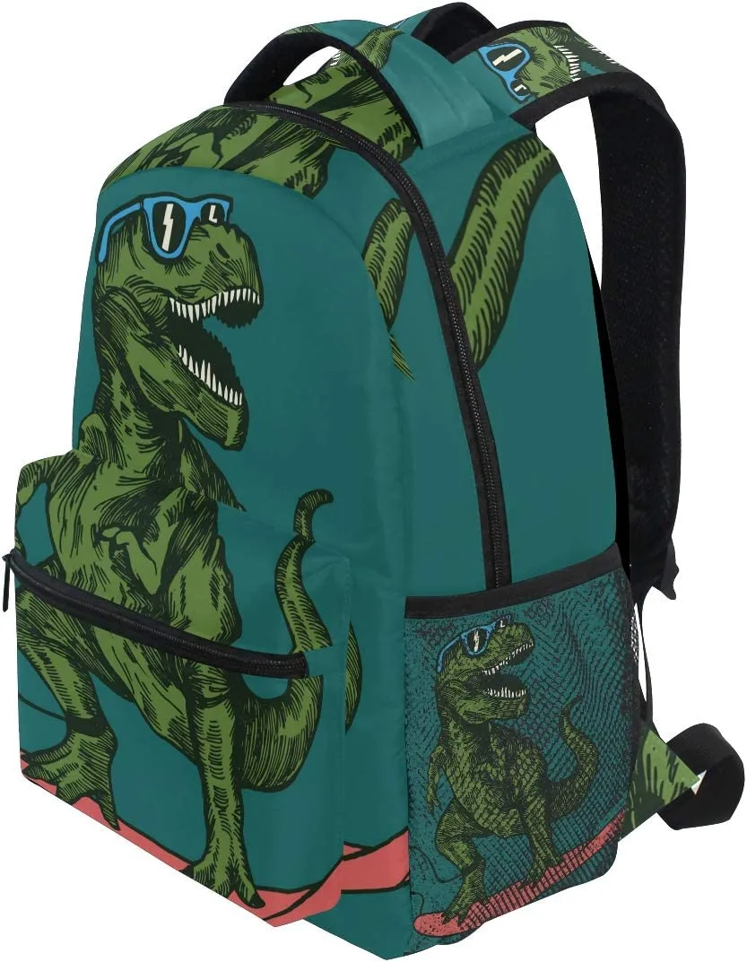 3D Print Teens Girls Boys School Backpack Travel Bag
