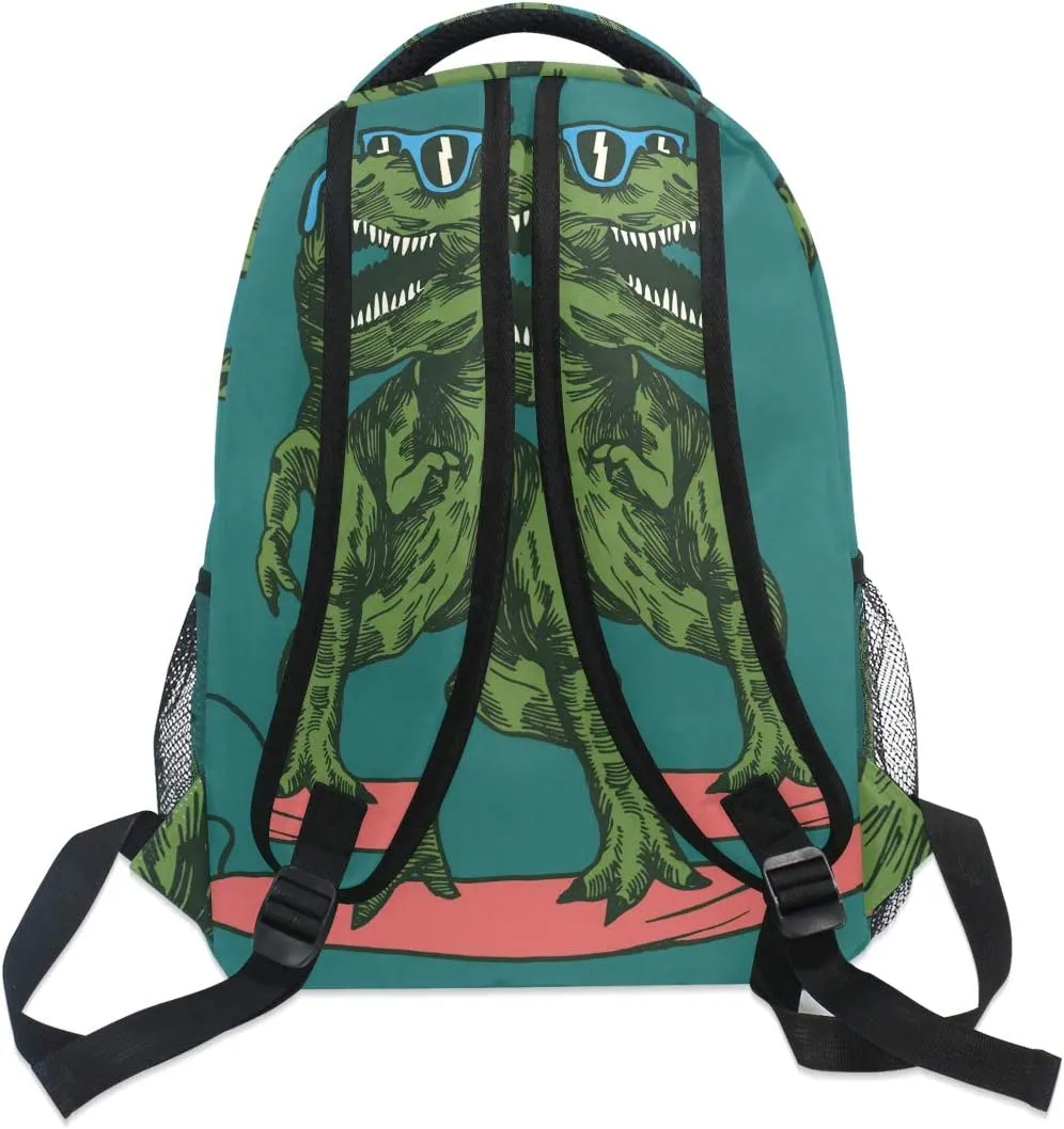 3D Print Teens Girls Boys School Backpack Travel Bag