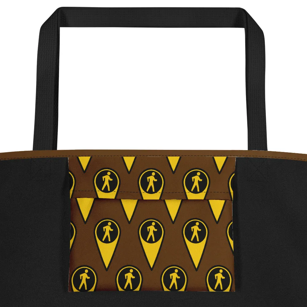 4x4 Rock Crawling Beach Bag (dark brown)