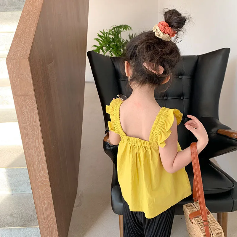 [507253] - Baju Blouse Anak Perempuan - Motif Elegant Color
