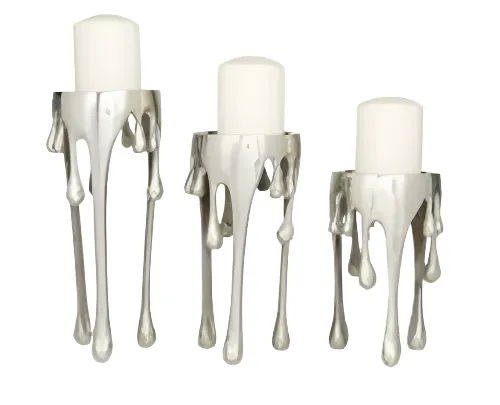 89929 S/3 Candle Holder Set