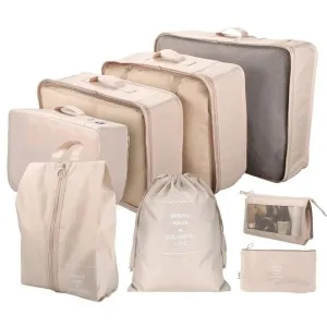 8PCS/Set Organizer Bags for Travel Organizer  Luggage Waterproof