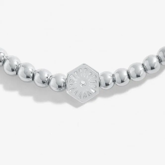 A Beautiful Day Starts A Beautiful Mindset Silver Plated Bracelet 6781