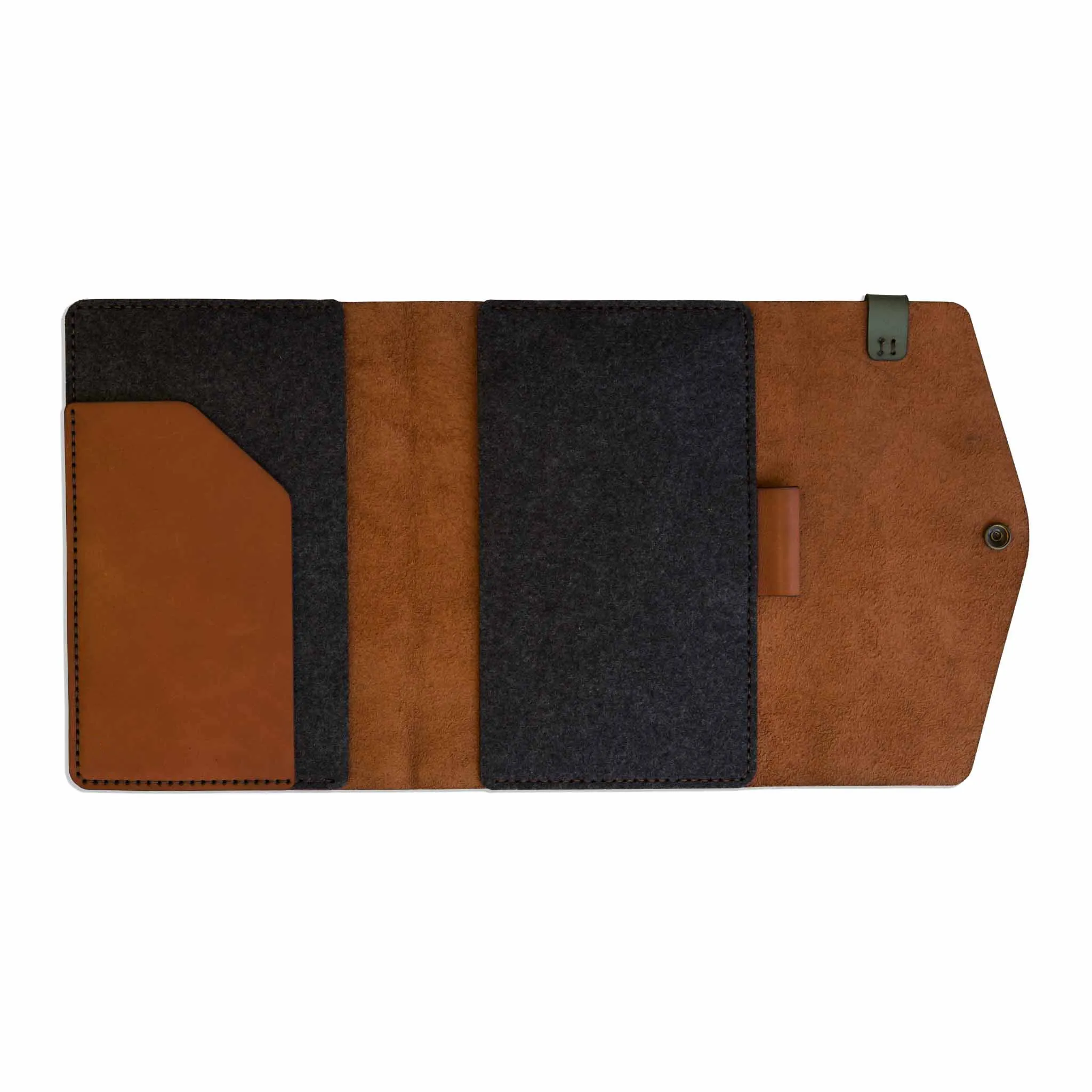 A5 Leather Notebook Cover - Adventure Range