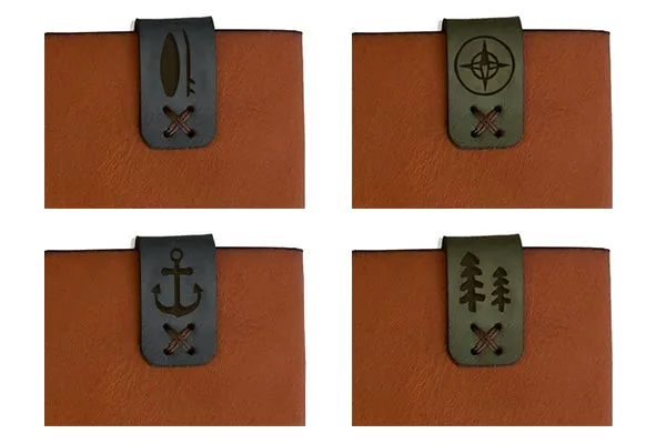 A5 Leather Notebook Cover - Adventure Range