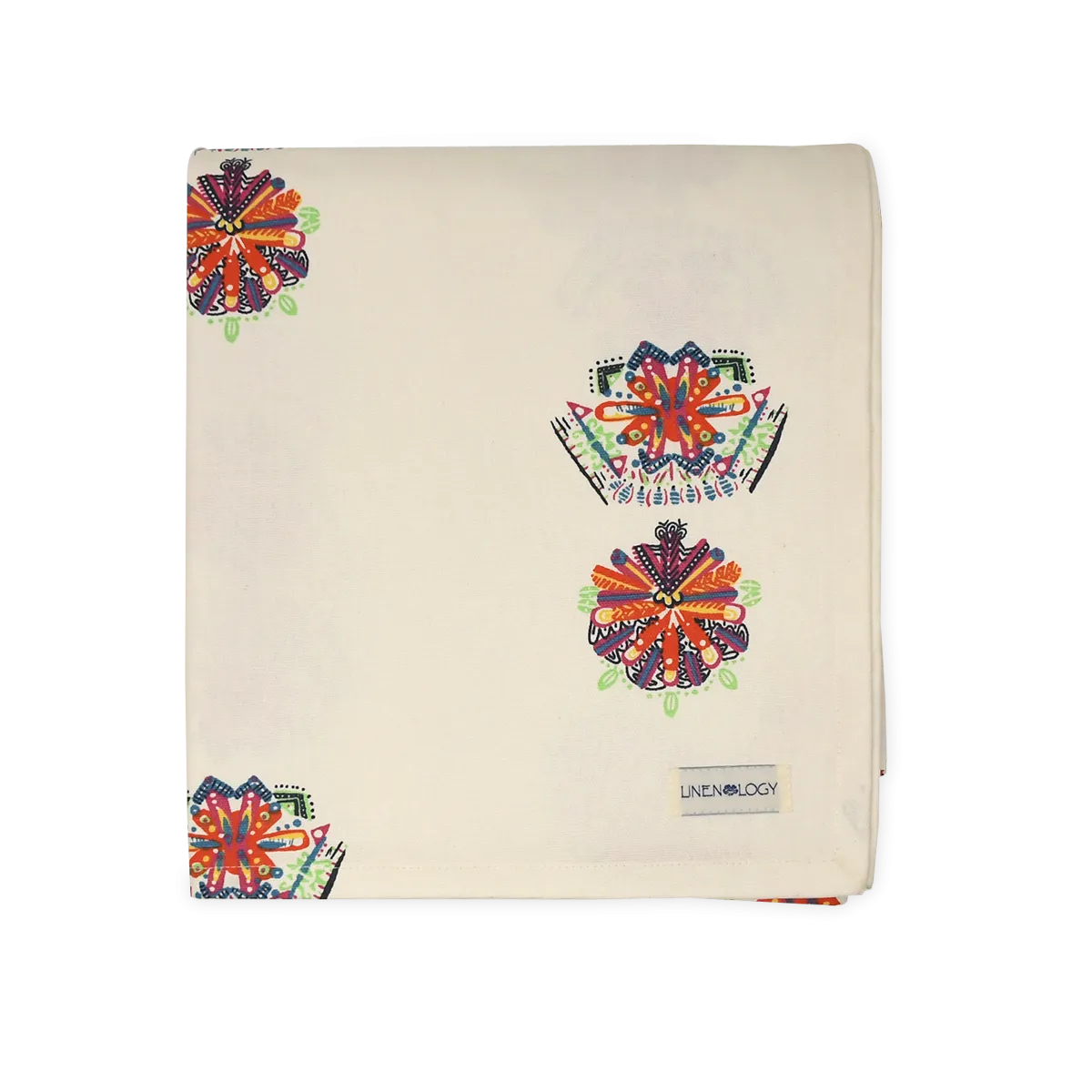 Acrylic Coated Table Cloth - All Things Bright & Beautiful