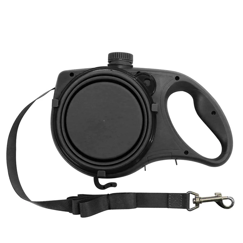 Aiitle Built-in Water Bottle 4 in 1 Dog Retractable Leash