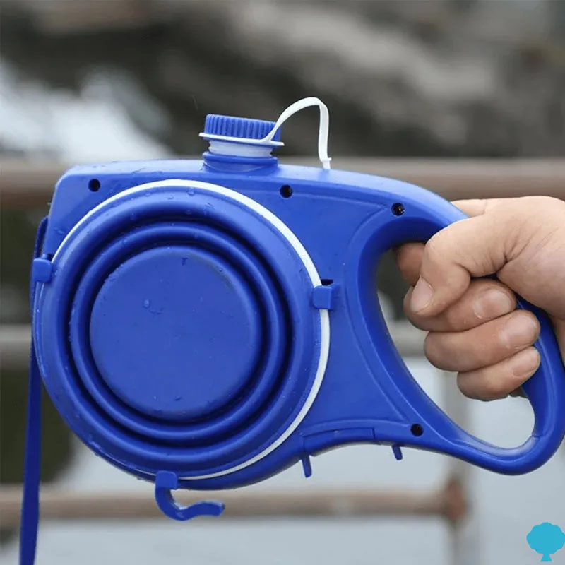 Aiitle Built-in Water Bottle 4 in 1 Dog Retractable Leash