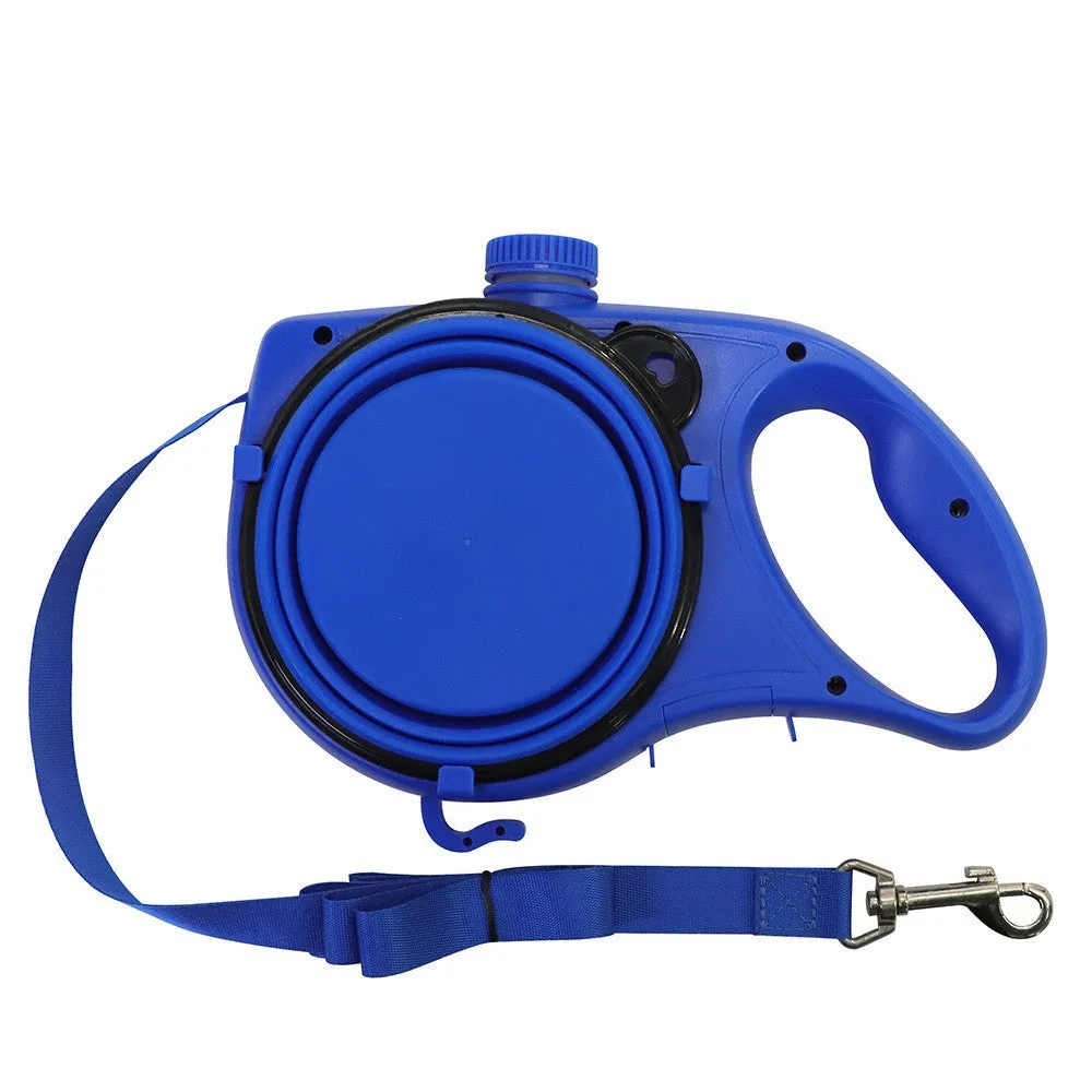 Aiitle Built-in Water Bottle 4 in 1 Dog Retractable Leash
