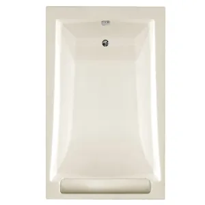 Air Tub Designer Collection Regal Drop-In Bone Rectangle 6 Jet Gelcoat 70-3/4 x 34 x 18-3/4 Inch