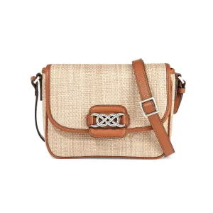 Alani Straw Flap Bag - H73658
