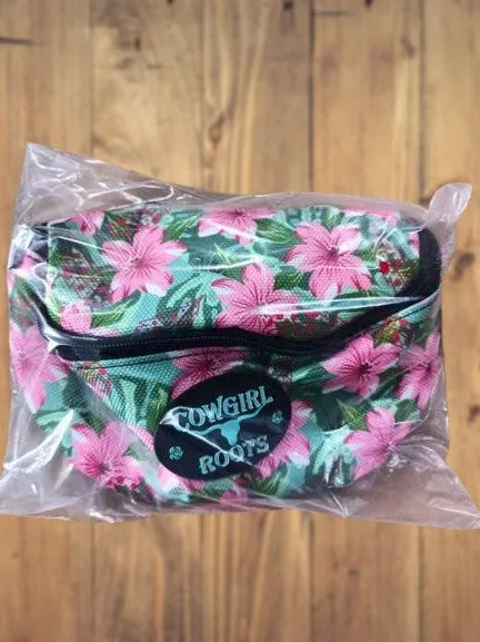 Allamanda Flower Feathers Tropical Saddle Clutch Saddle Bag