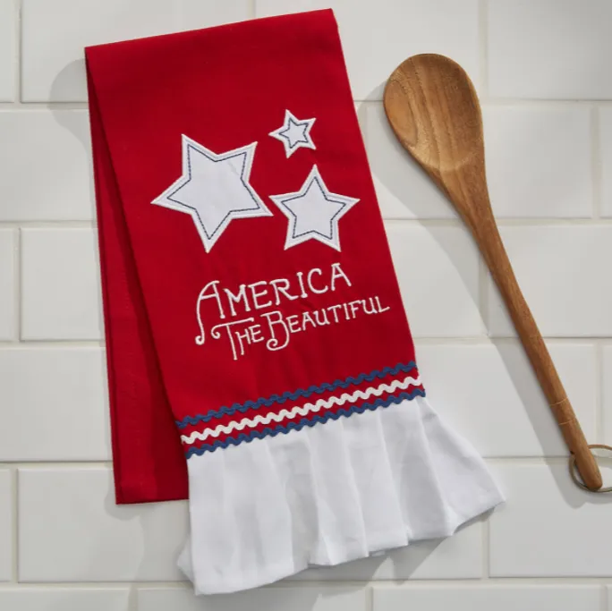 America the Beautiful Towel