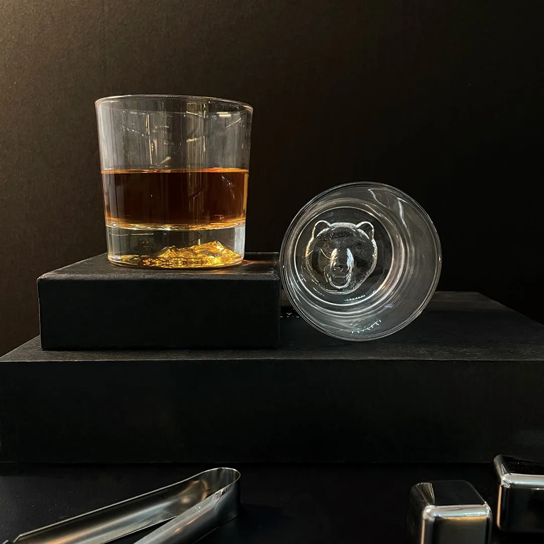 Animal Shadow Whiskey Glasses -  Set Of 6