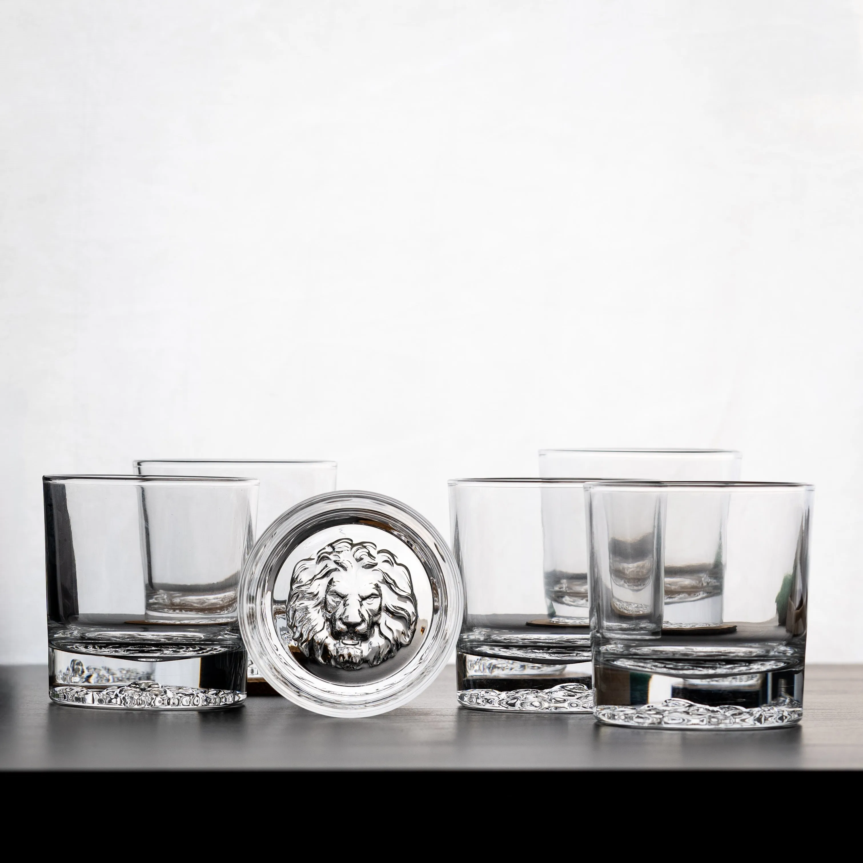 Animal Shadow Whiskey Glasses -  Set Of 6