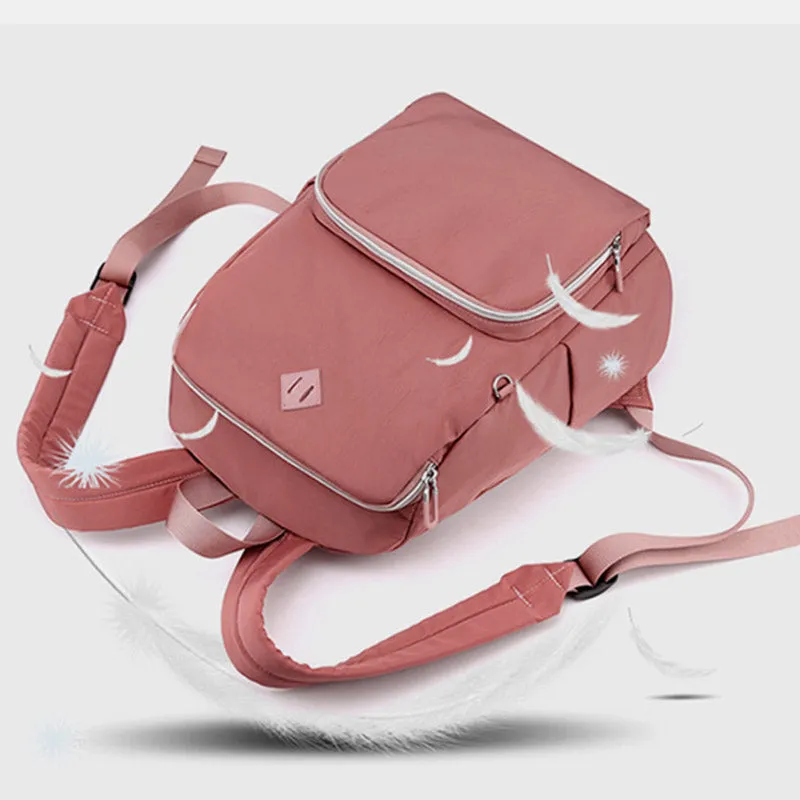 Anti-theft Backpack for Women Lightweight Classic Basic Waterproof Casual Travel Daypack