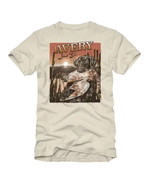 Avery Sporting Dog Black Lab Short Sleeve Tee