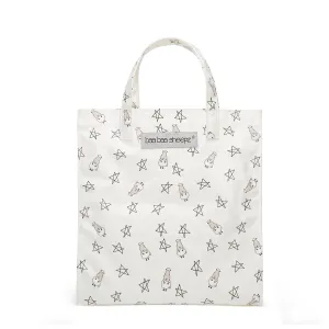 Baa Baa Sheepz Tote Bag Small Star & Sheepz White