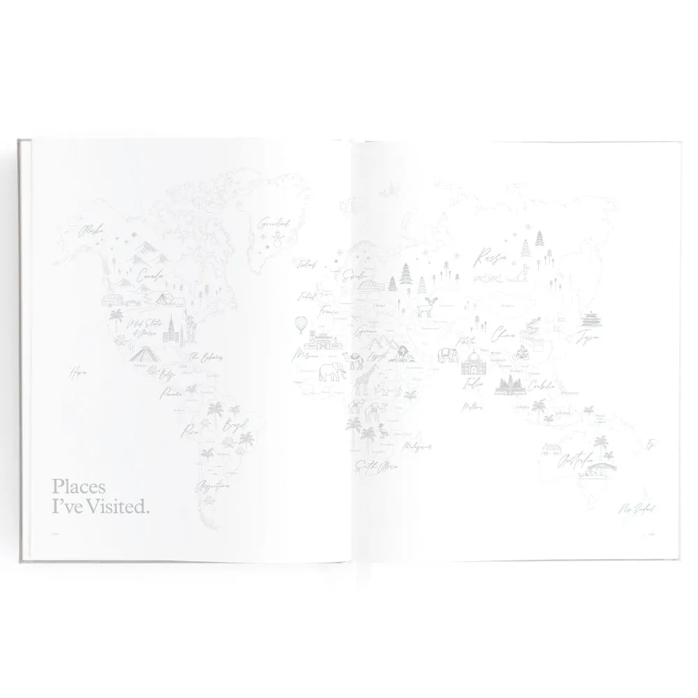 Baby Book Grey
