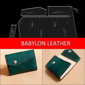 BABYLON™ Creative Cardholder Leather Making Pattern AAB-174