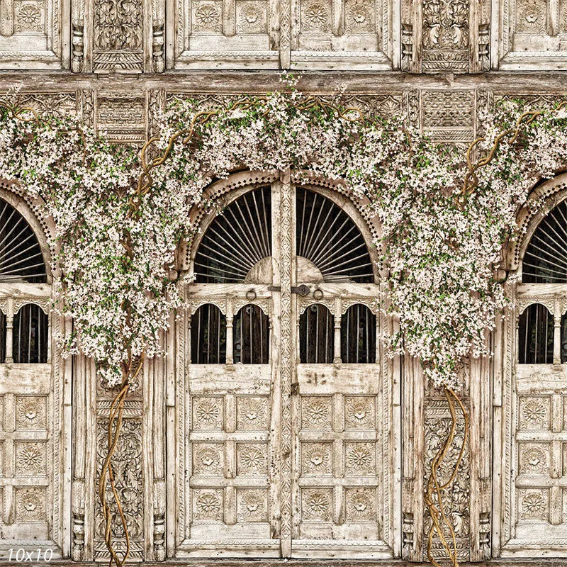 Beautiful Bazaar Ivory Backdrop