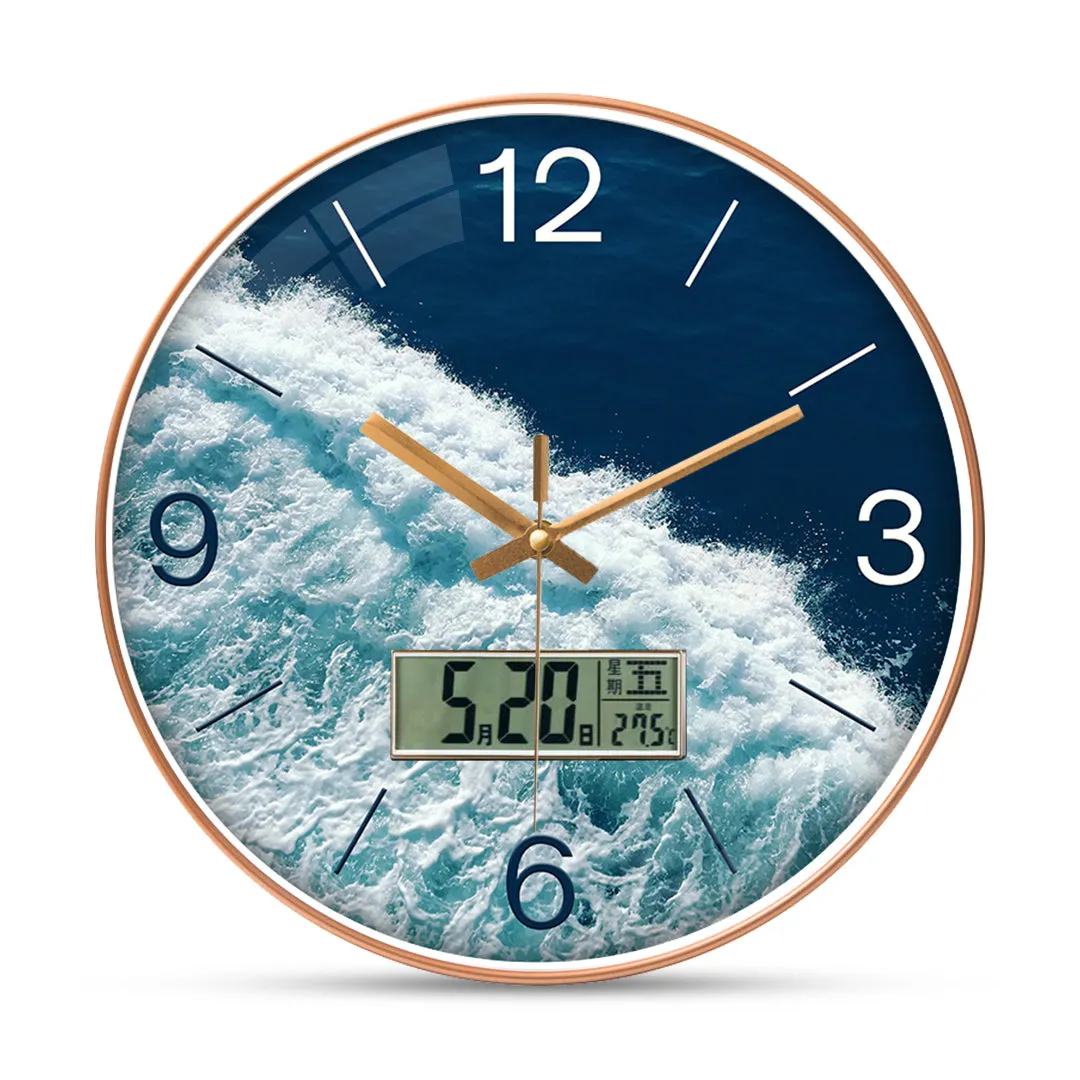 Beautiful beach wall clock