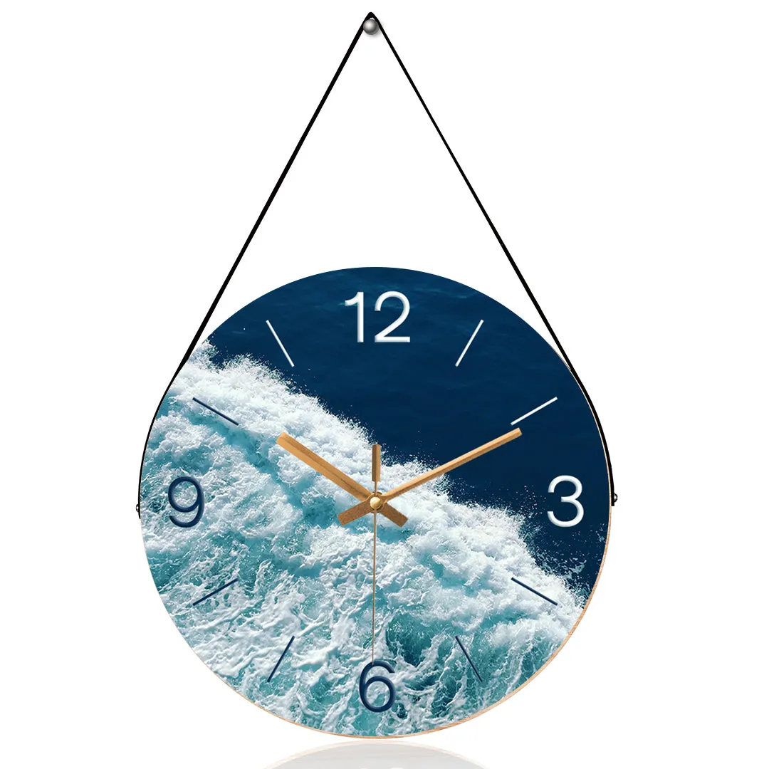 Beautiful beach wall clock