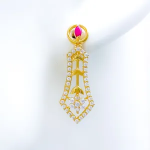 Beautiful Blooming Flower Earrings