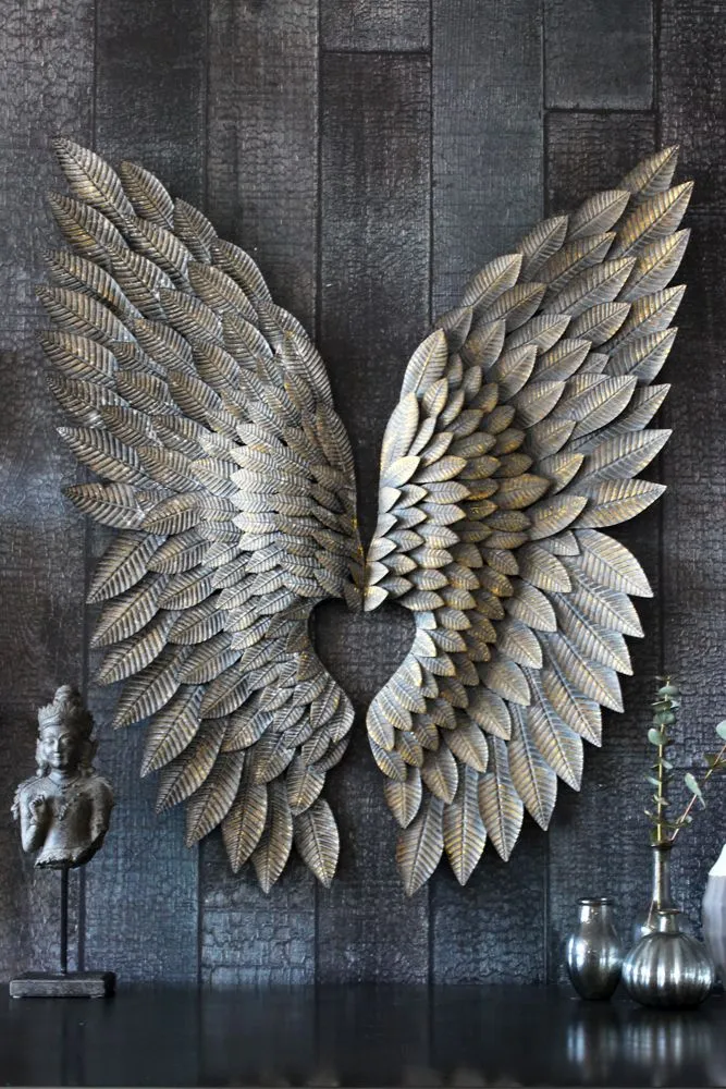 Beautiful Gold Angel Wings