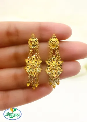 BEAUTIFUL GOLD PLATED EARRINGS