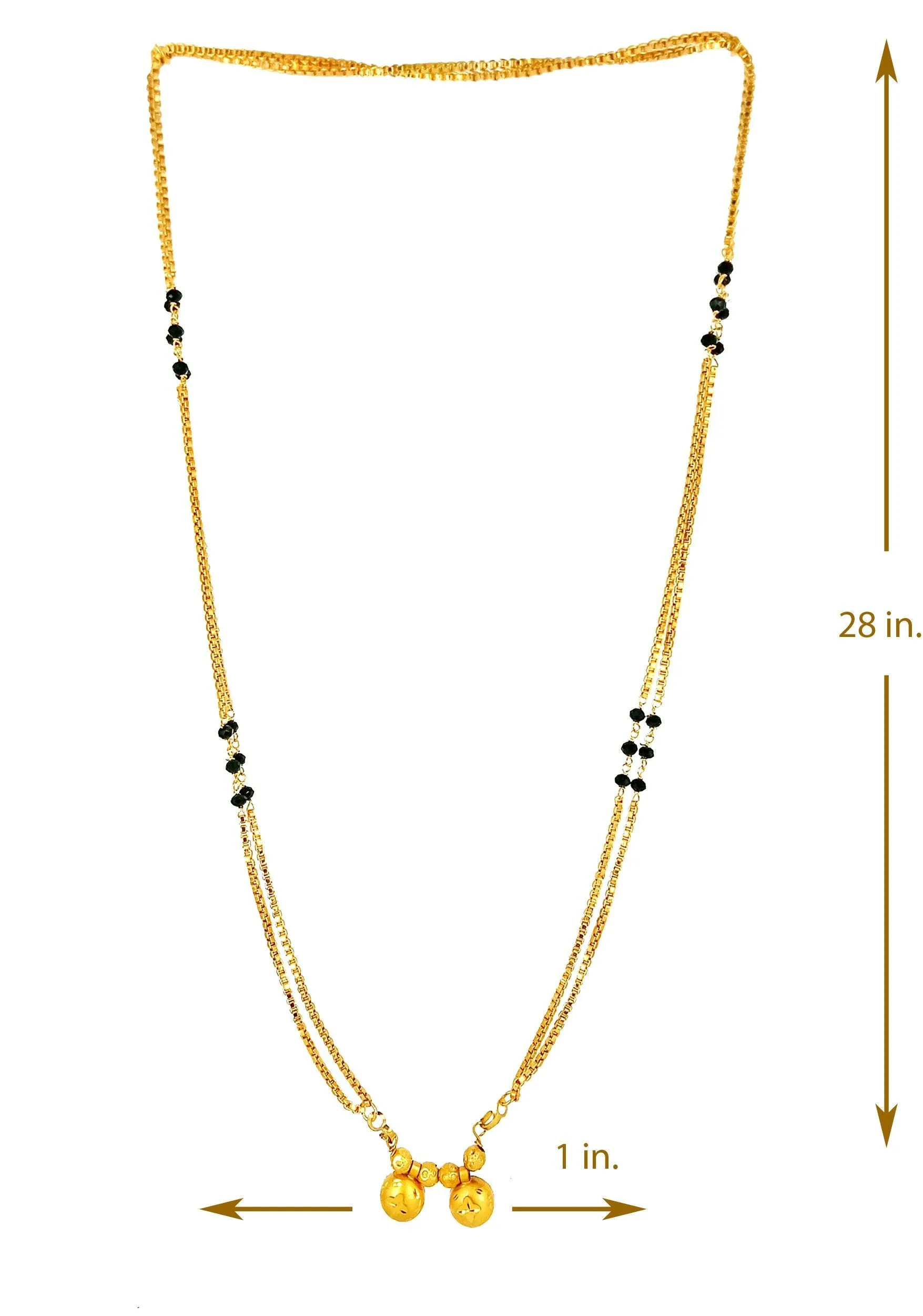 Beautiful Gold Plated Mangalsutra