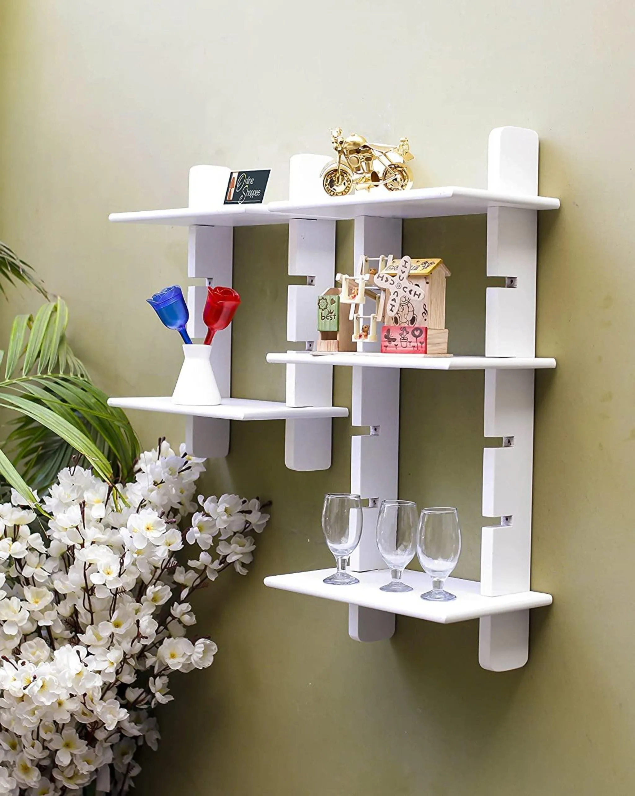 Beautiful Ladder Wall Shelf