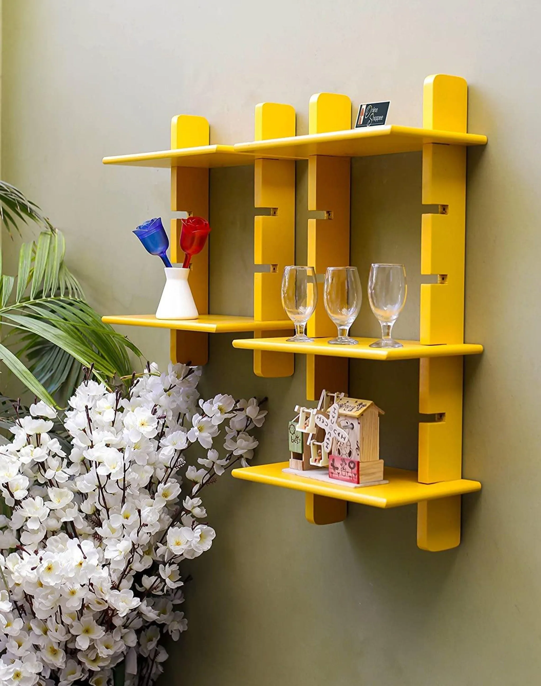 Beautiful Ladder Wall Shelf
