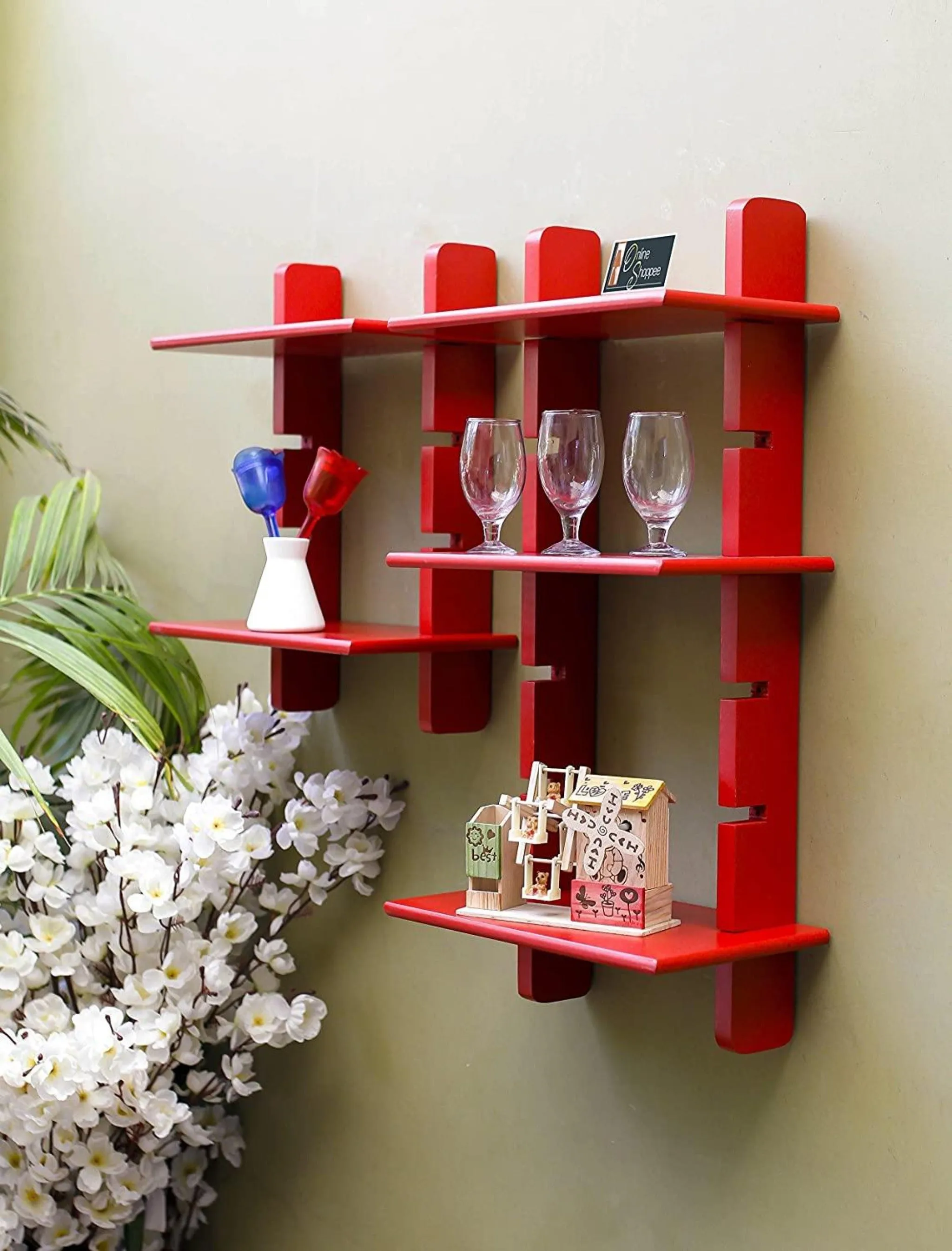 Beautiful Ladder Wall Shelf