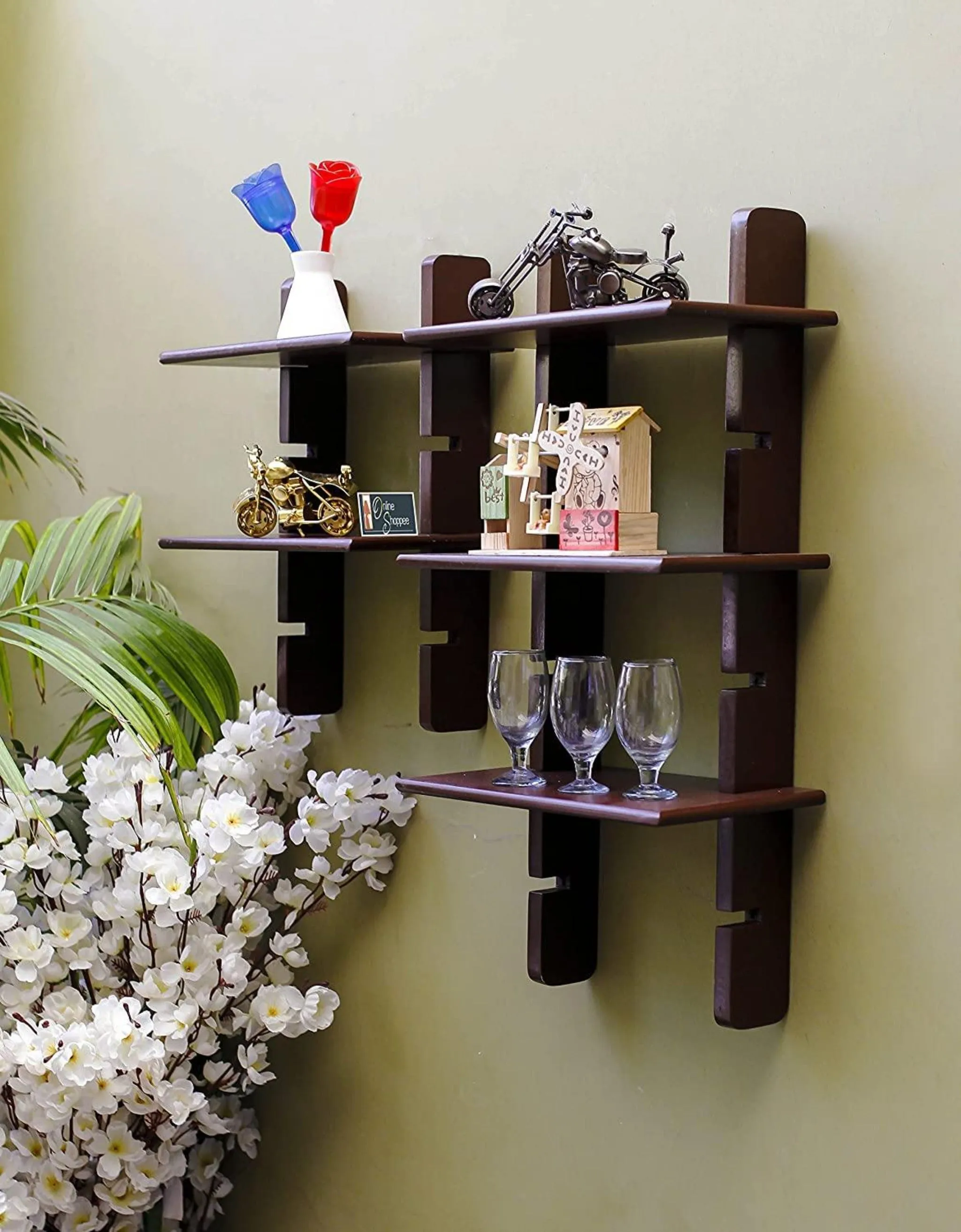 Beautiful Ladder Wall Shelf