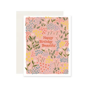 Beautiful Meadow Birthday Card