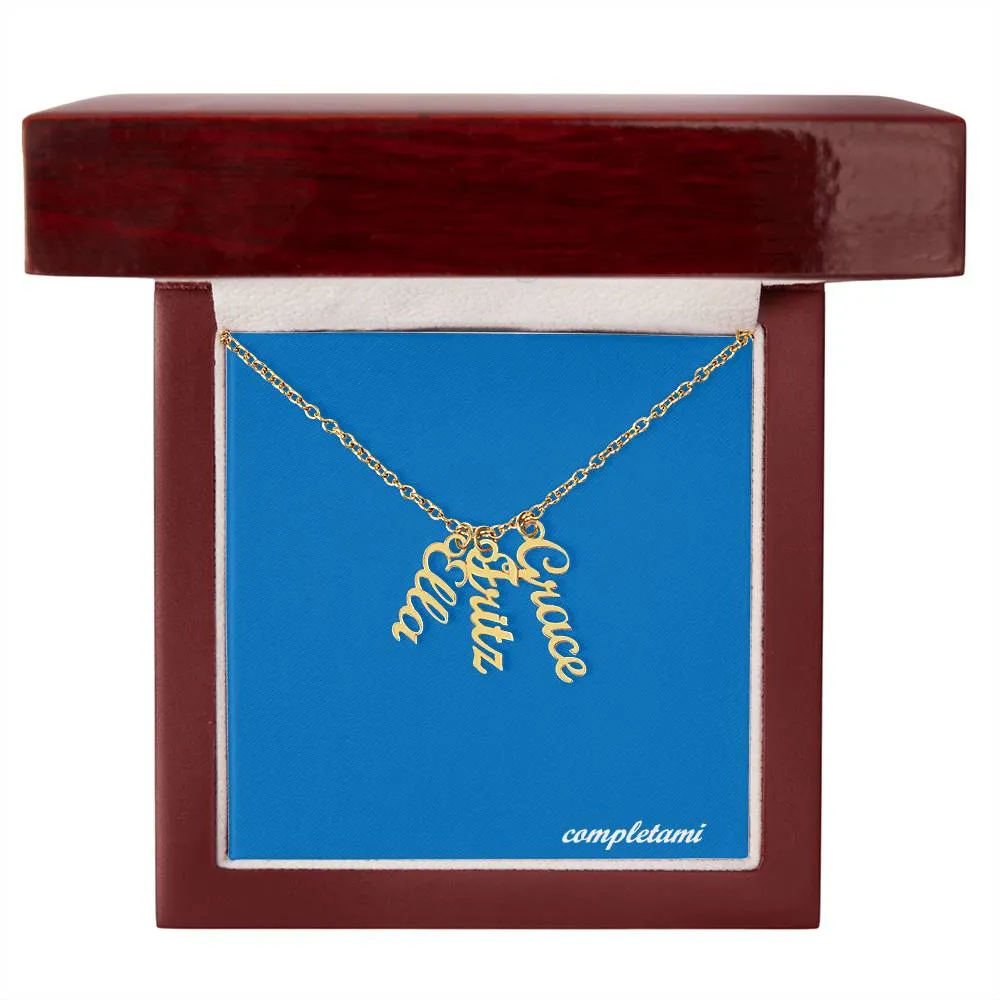 Beautiful Multiple Name Necklace