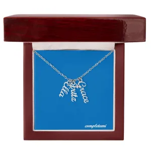 Beautiful Multiple Name Necklace