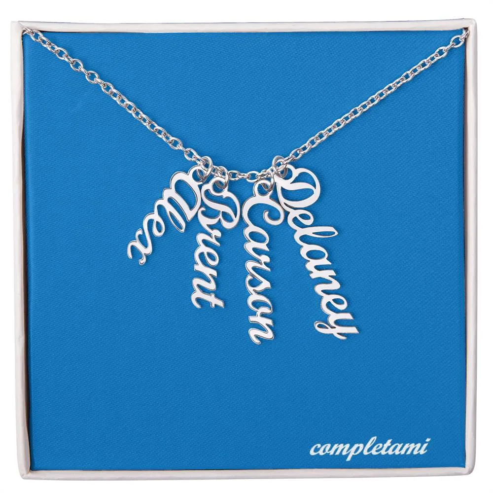 Beautiful Multiple Name Necklace
