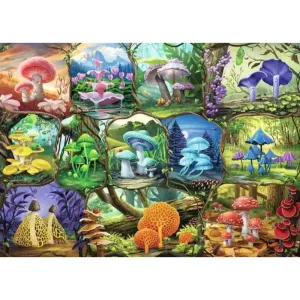 Beautiful Mushrooms (1000 Pieces)