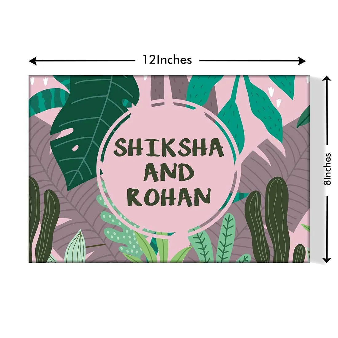 Beautiful Name Plate for house - Tropical Home Decor