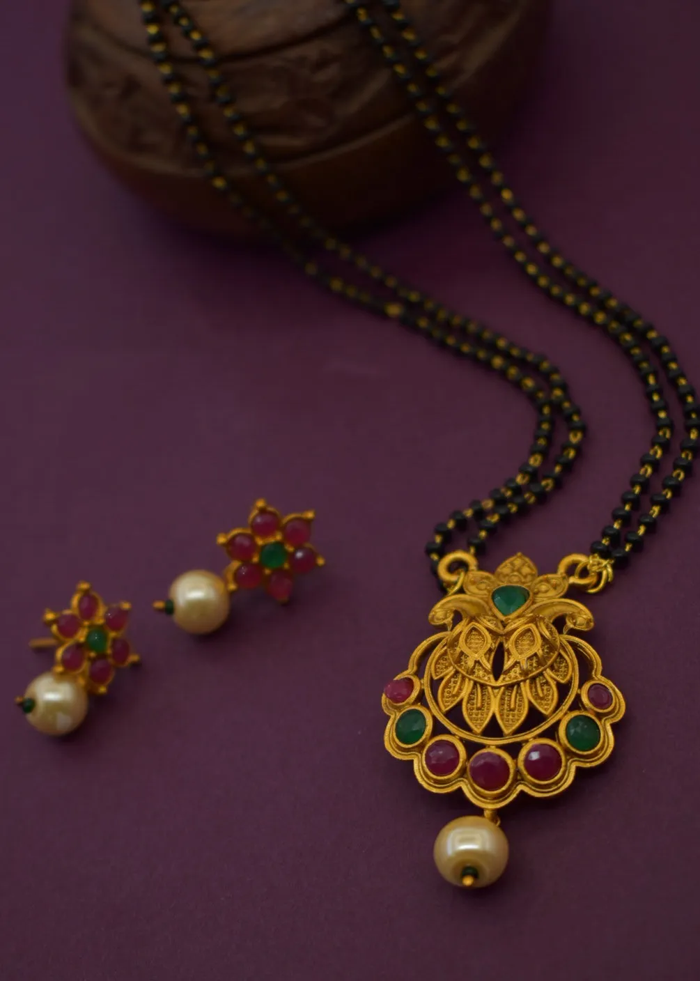 BEAUTIFUL PEACOCK MANGALSUTRA