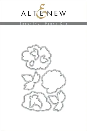 Beautiful Peony Die Set